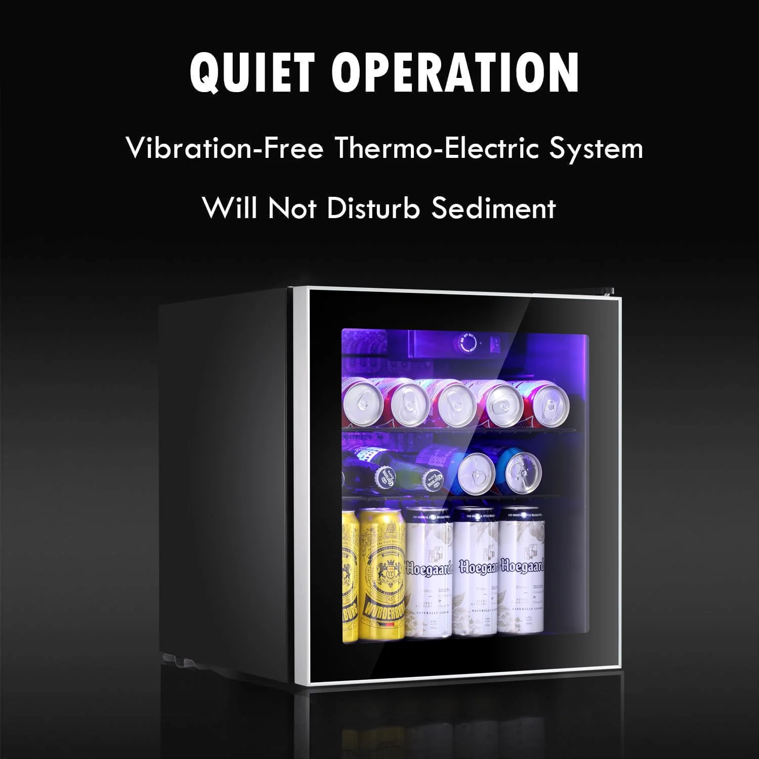 Antarctic Star Mini Frigorifero 60 Can Beverage Refrigerator