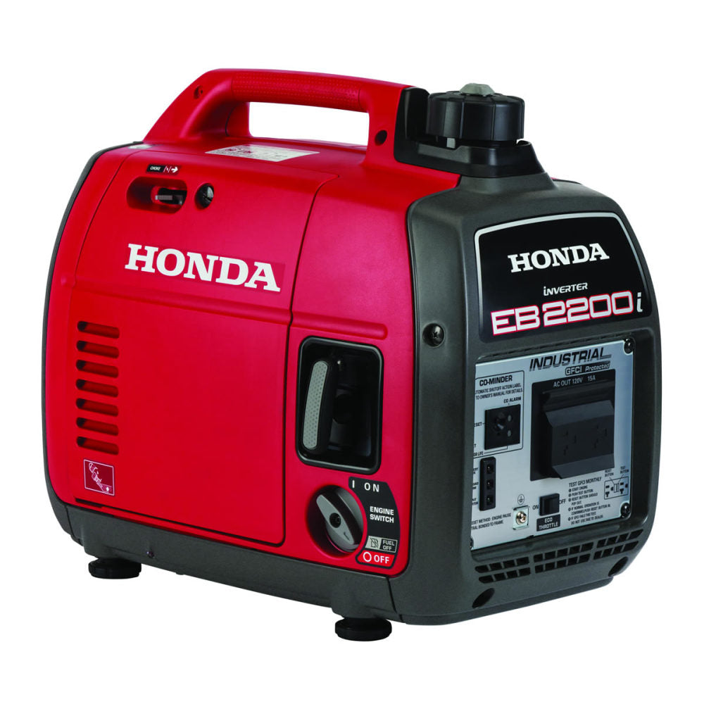 Generatore industriale Honda a gas 121 cc 2200 W con rilevatore di CO EB2200ITAN di Honda