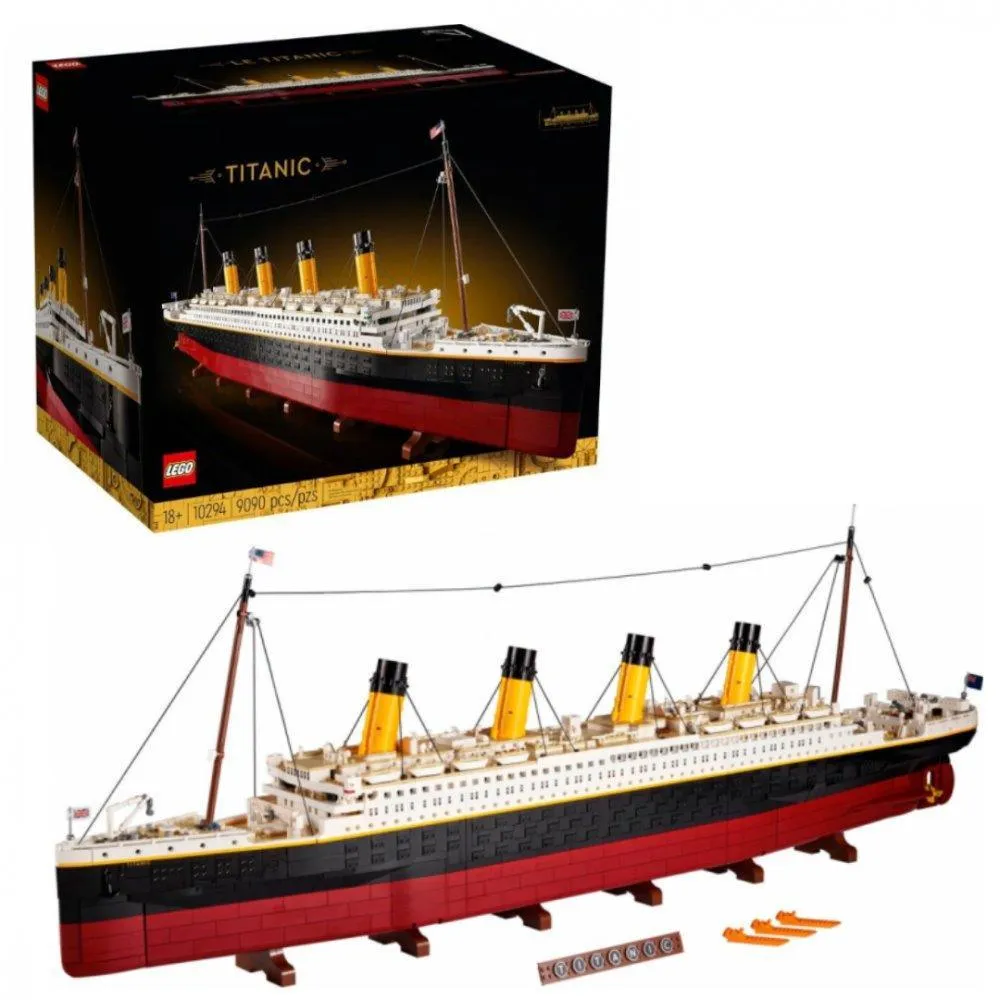 LEGO Creator Expert Il Titanic 10294 - Modello da Collezione Dettagliato