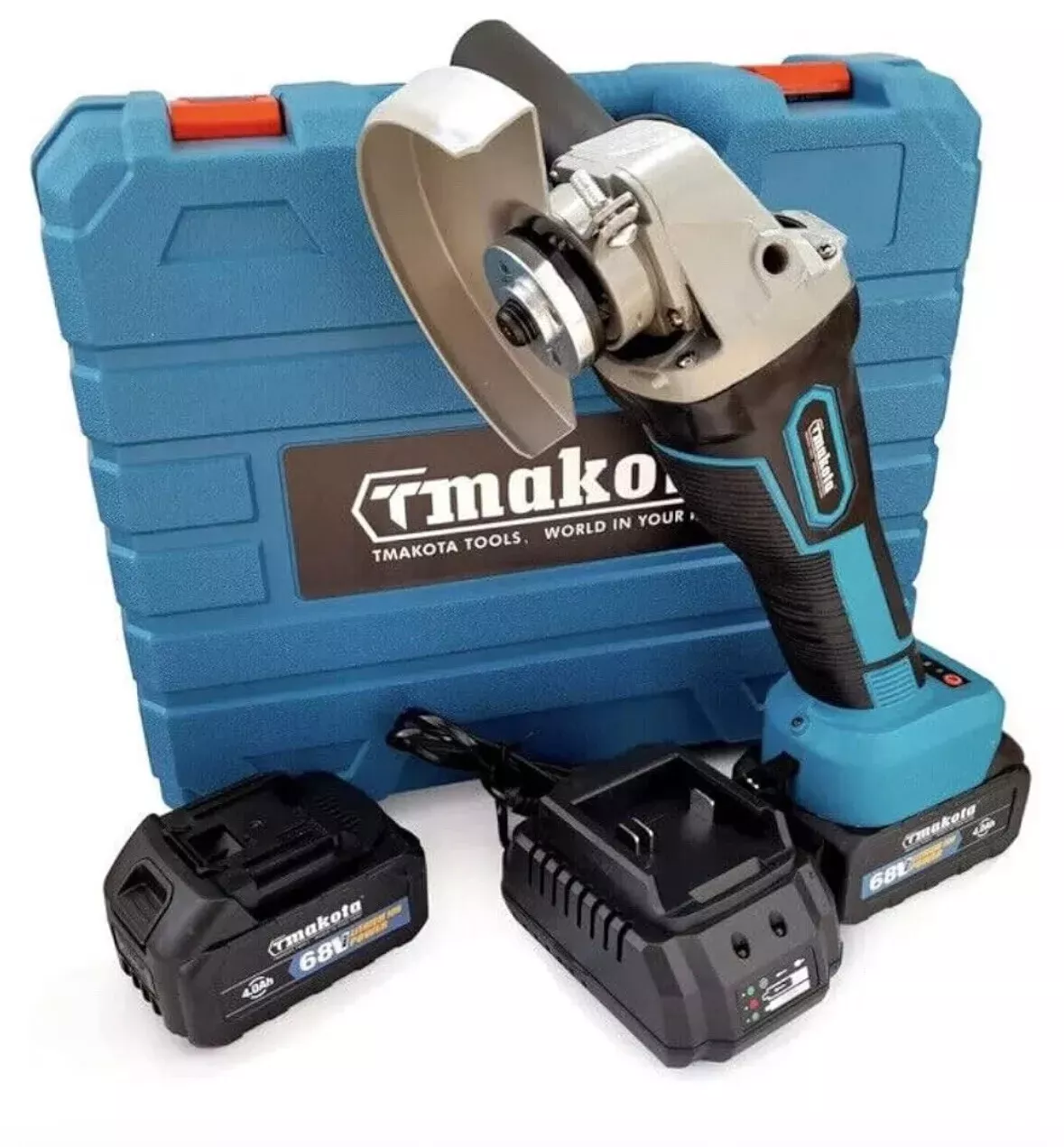 Smerigliatrice angolare a batteria flex 100/125mm 68V 6Ah MAKOTA /LLD