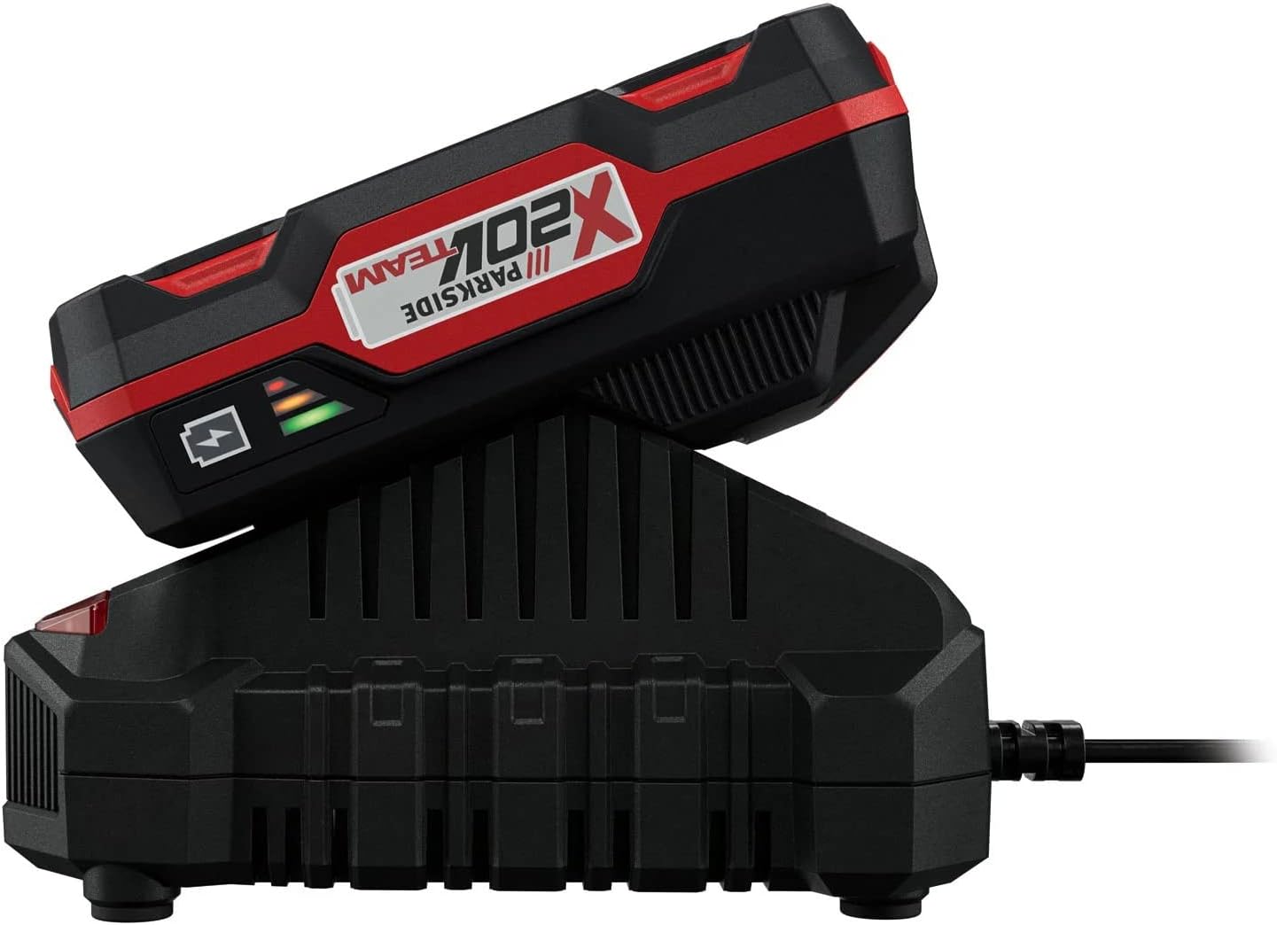 Parkside. Parkside Battery and Charger 20 V 2 Ah with Cell Balancing Compatible with the entire X Team 20 V Series