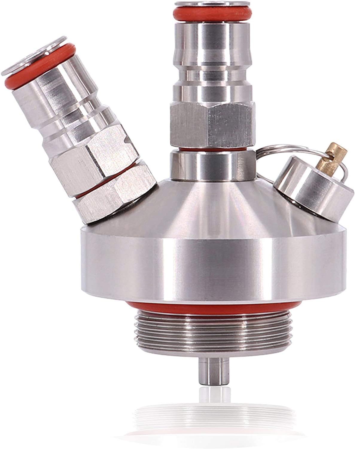 POFET Merrday - Mini dispenser per birra in acciaio inox 304, per birra, per coltivatori di birra artigianali