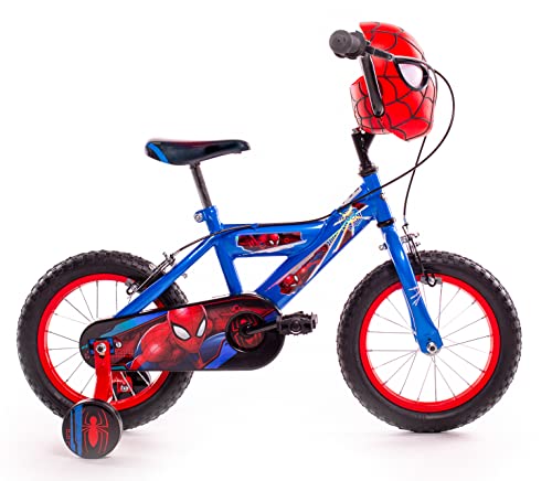 Huffy, Bicicletta 14 Marvel Spiderman Luxury Unisex Baby, Blu, 16 pollici : Sport e tempo libero