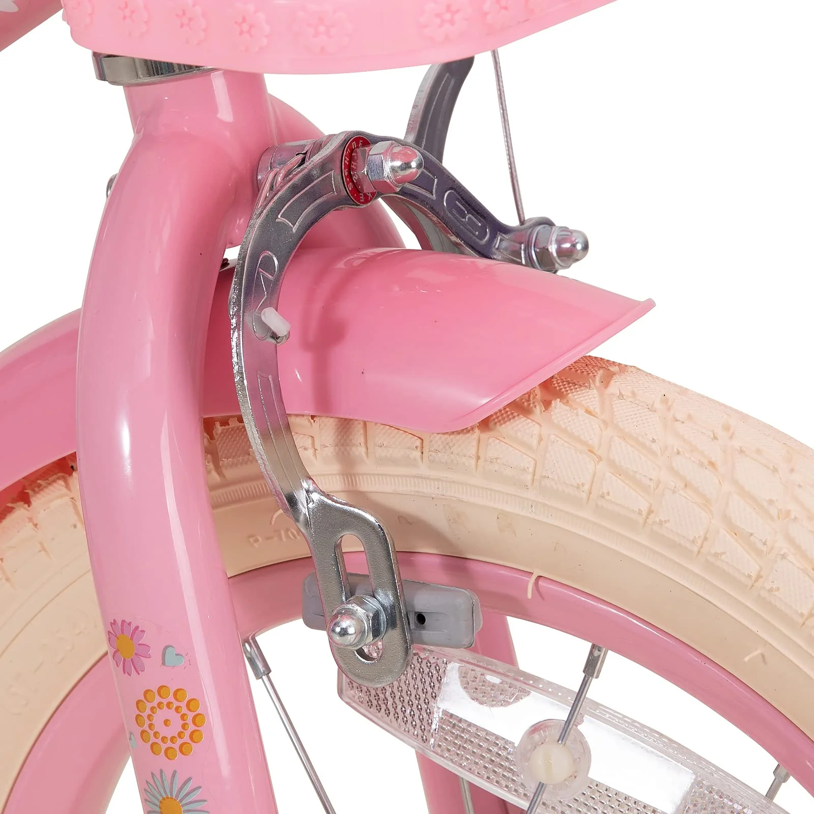 JOYSTAR Bicicletta per bambini Little Daisy 14 pollici per ragazze