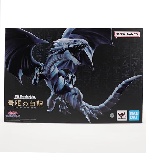 TAMASHII NATIONS   Yu Gi Oh! Duel Monsters   Drago Bianco Occhi Blu, Bandai Spirits S.H.MonsterArts Action Figure : Amazon.it: Altro