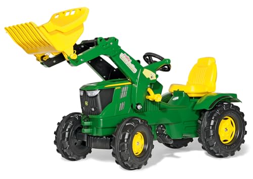 TRACTOR JOHN DEERE CON BULLDOZER : Giochi e giocattoli