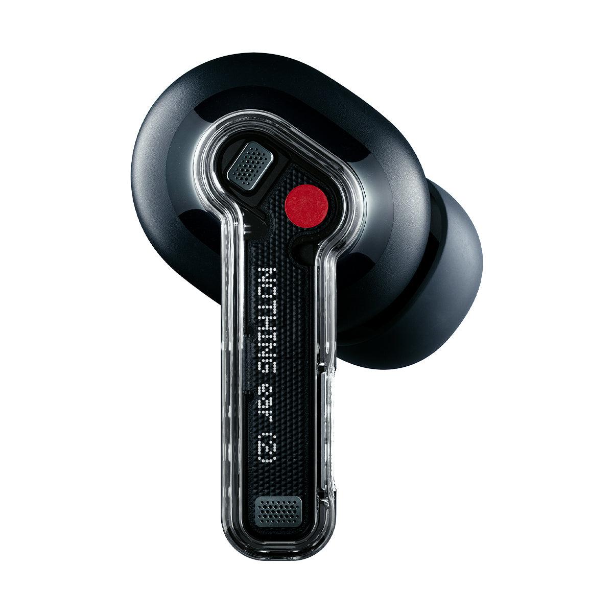 Ear (2) Nero – Auricolari True Wireless con ANC e Audio Hi-Res, Design Trasparente Iconico