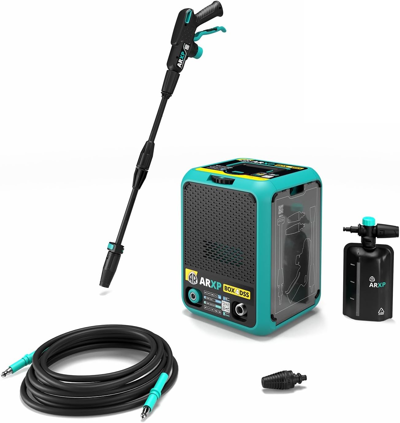 ARXP BOX4 180DSS Compact Pressure Washer (2500 W, 180 bar, 500 l/h)