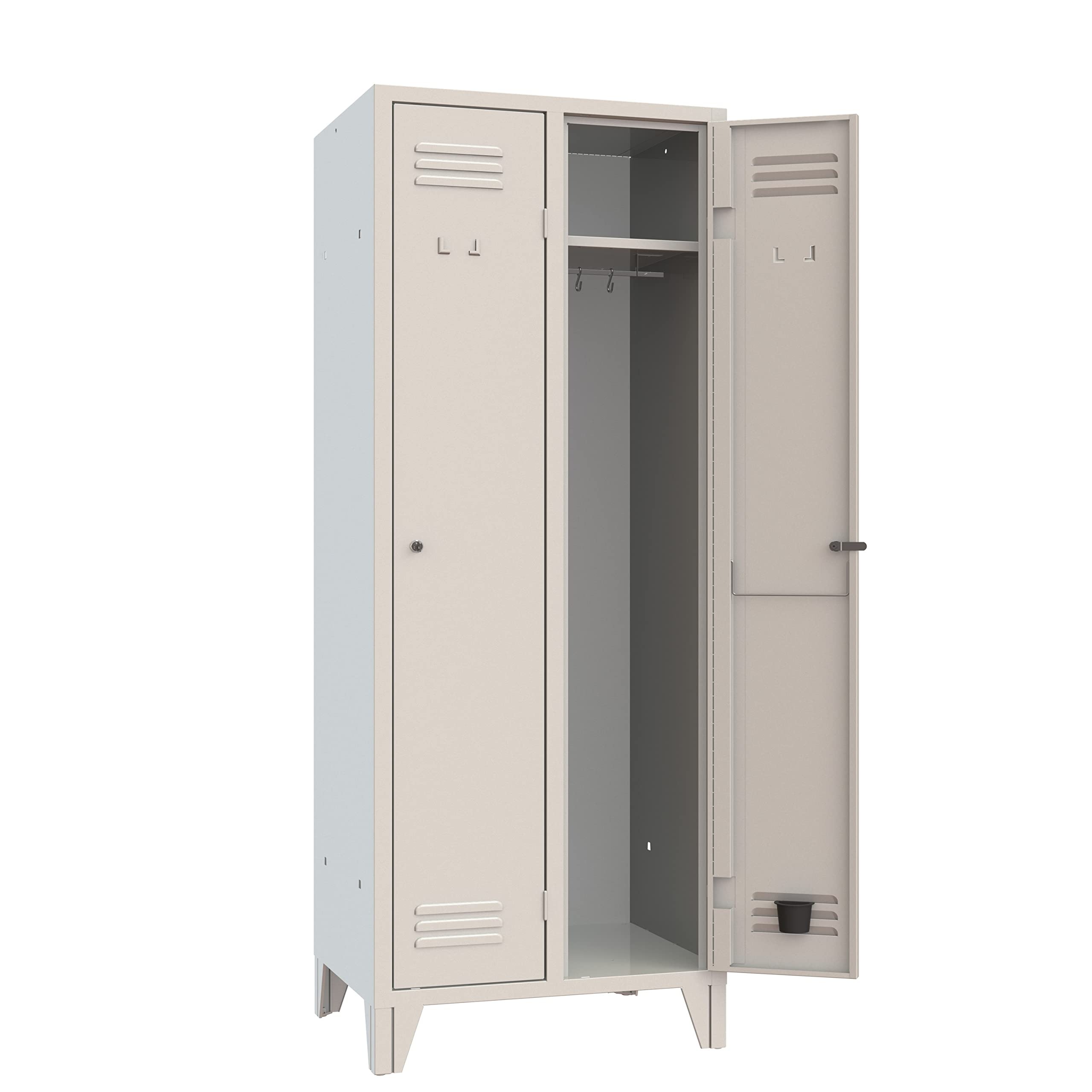 Linea Garden Friend Armadietto Sporco/Pulito, Grigio