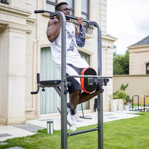 RELIFE REBUILD YOUR LIFE Power Tower Workout Dip Station per la palestra di casa Allenamento della forza Attrezzatura per il fitness : Amazon.it: Sport e tempo libero