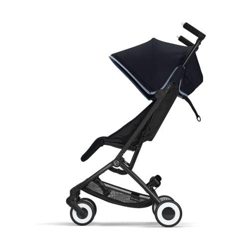 CYBEX Gold Passeggino Libelle con Cintura One Pull, Per Bambini da 6 Mesi a 4 Anni Circa (Max. 22 kg), Ultraleggero (Solo 6 kg), Ocean Blue (Blu) : Prima infanzia
