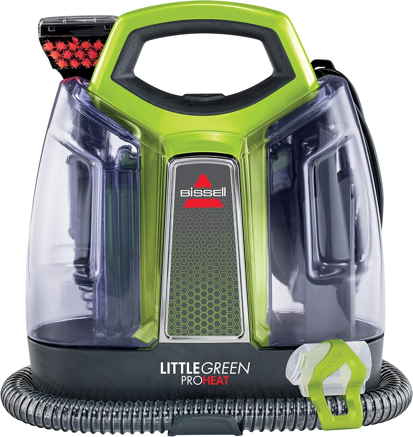 2025 BISSELL Little Green Proheat Pulitore profondo portatile/smacchiatore e cura auto/veicolo con strumento autopulente HydroRinse per tappeti e rivestimenti 2513E