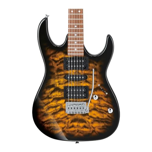 Ibanez GRX70QA SB GIO Series   Chitarra elettrica   Sunburst : Strumenti Musicali