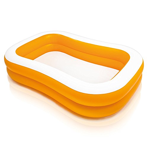 Intex Mandarin Swim Center Family Pool, 90" x 58" x 18", for Ages 3  : Giochi e giocattoli