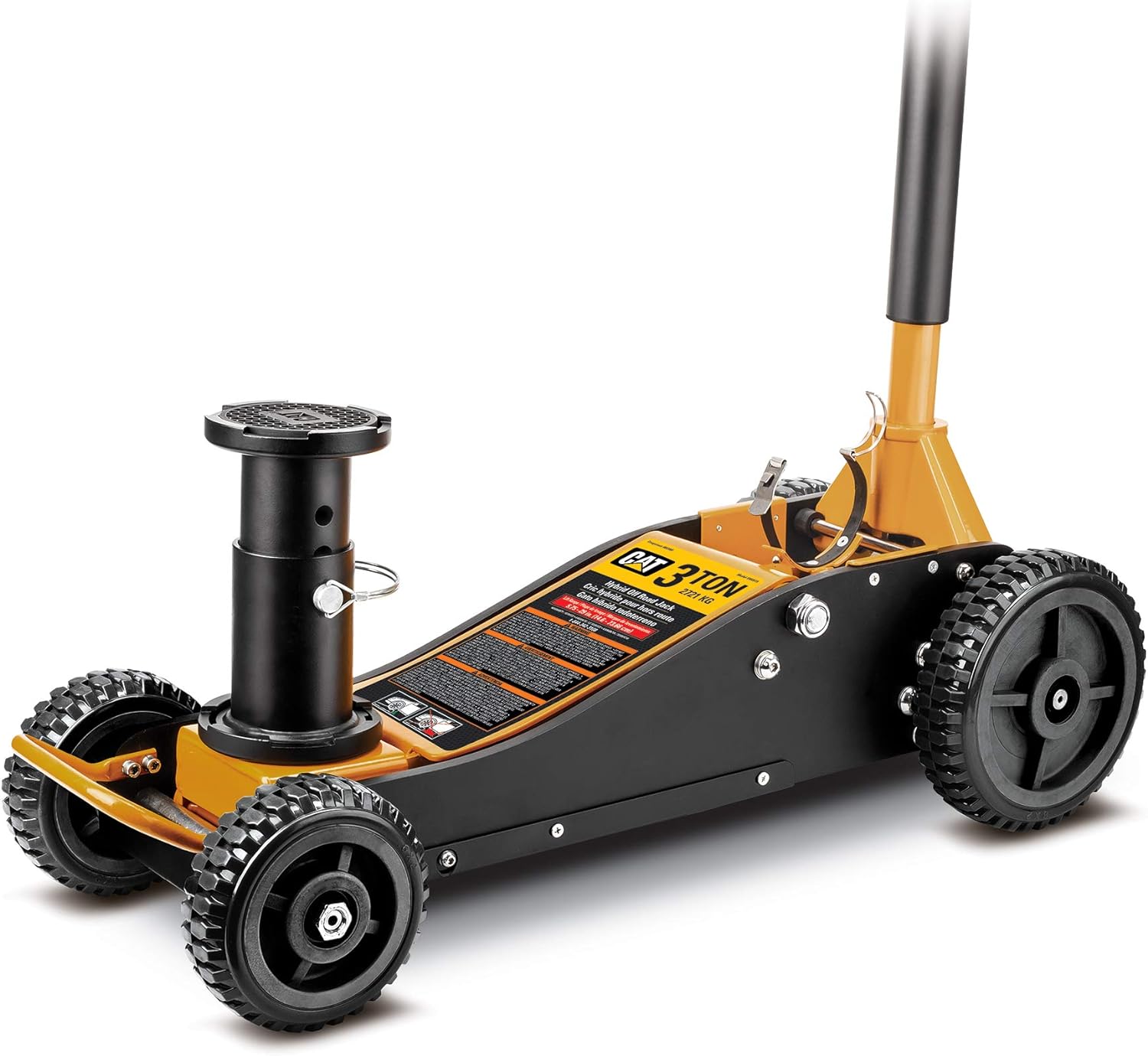 Jack ibrido fuoristrada Ton Big Wheel, sollevatore per veicoli per camion, SUV, ATV e veicoli fuoristrada - 240330