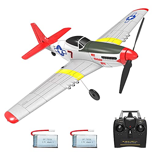 VOLANTEXRC P51d Mustang 4 Canali 2,4 Ghz RC Plane RTF, Aereo Radiocomandato Per Principianti, Aerei RC Per Adulti E Bambini, Semplice E Pronto Per Volare : Amazon.it: Giochi e giocattoli