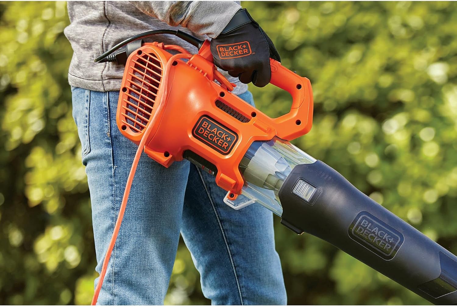 BLACK+DECKER, BEBL185-QS Axial Blower 1850W – Speed Blow Up to 190 KM/H, Lightweight and Compact Design