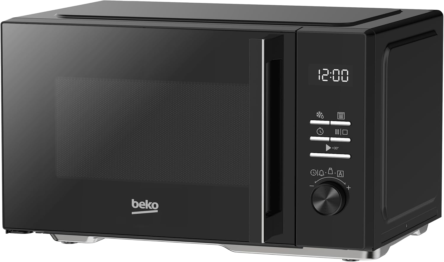 Beko - MGC20130BFB - Microwave Oven with Grill 20 Litres, 700 W, Digital Timer, Freestanding, 10 Power Levels - Black