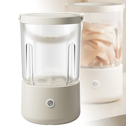 Lavatrice portatile, Mini lavatrice, Piccola lavatrice for biancheria intima con 2 modalità di pulizia, Lavatrice da campeggio con 2 contenitori for biancheria intercambiabili, for appartamenti : Amazon.it: Grandi elettrodomestici