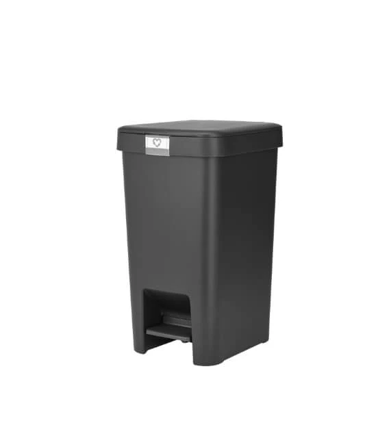 Cestino a pedale grigio scuro