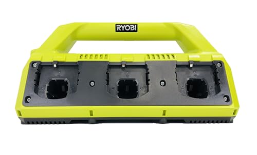 Ryobi Kit compressore chimico a 6 porte ONE  da 18 Volt con 4 batterie – P1821 – (confezione sfusa) : Amazon.it: Fai da te