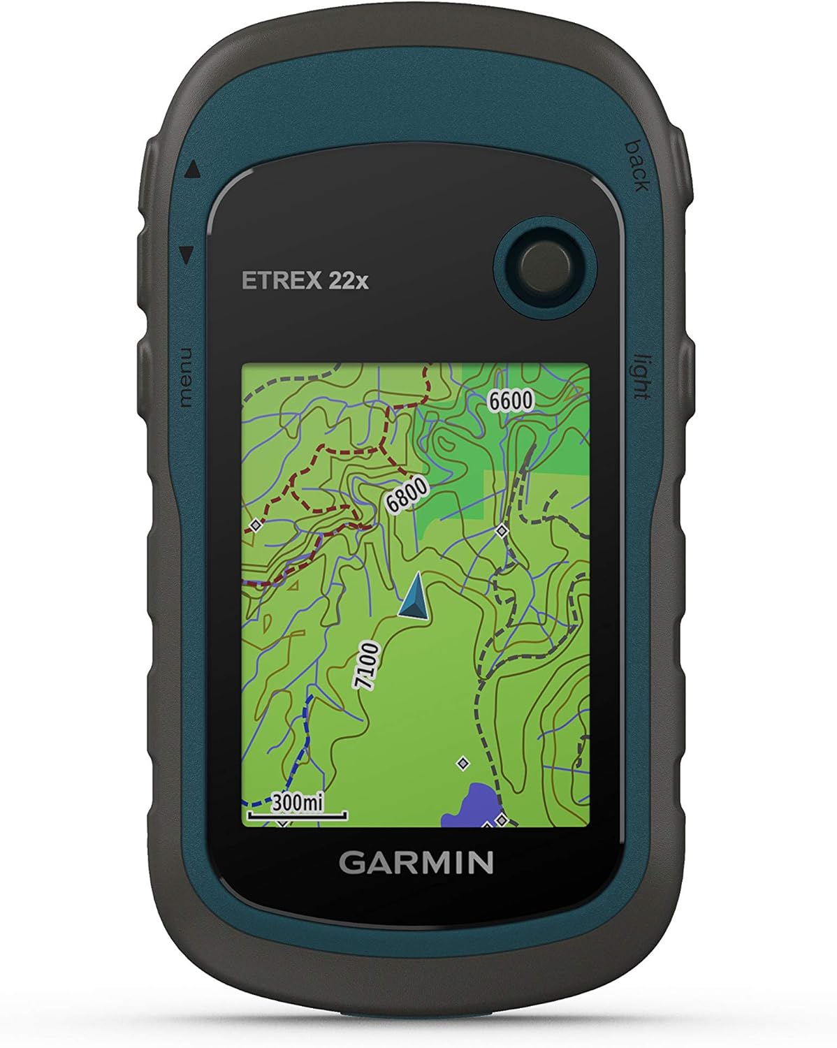 Garmin 010-02256-00 eTrex 22x Navigatore GPS portatile robusto Nero/Blu navy