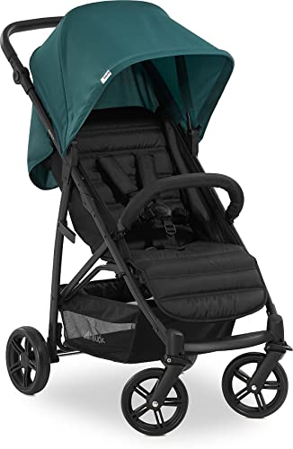 hauck Passeggino Rapid 4   Passeggino Leggero Dalla Nascita Fino a ca. 3 Anni   Passeggino Compatto, Pieghevole e Regolabile   Passeggino Reclinabile   Grande Portaoggetti Fino a 3 kg   Petrolio : Hauck: Prima infanzia