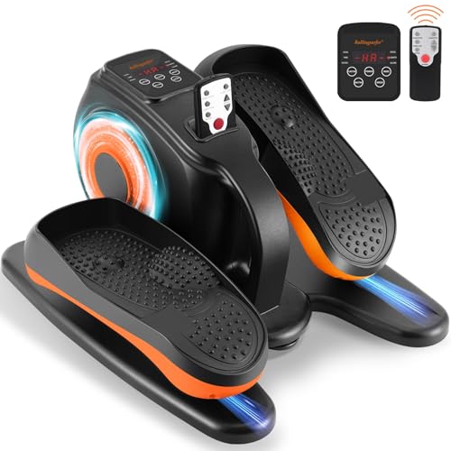 Rollingsurfer Macchina Ellittica Elettrica con Massaggio Fisso ai Piedi, Ellittica Sotto la Scrivania per Anziani, Trainer Ellittico Portatile per Adolescenti e Adulti : Amazon.it: Sport e tempo libero