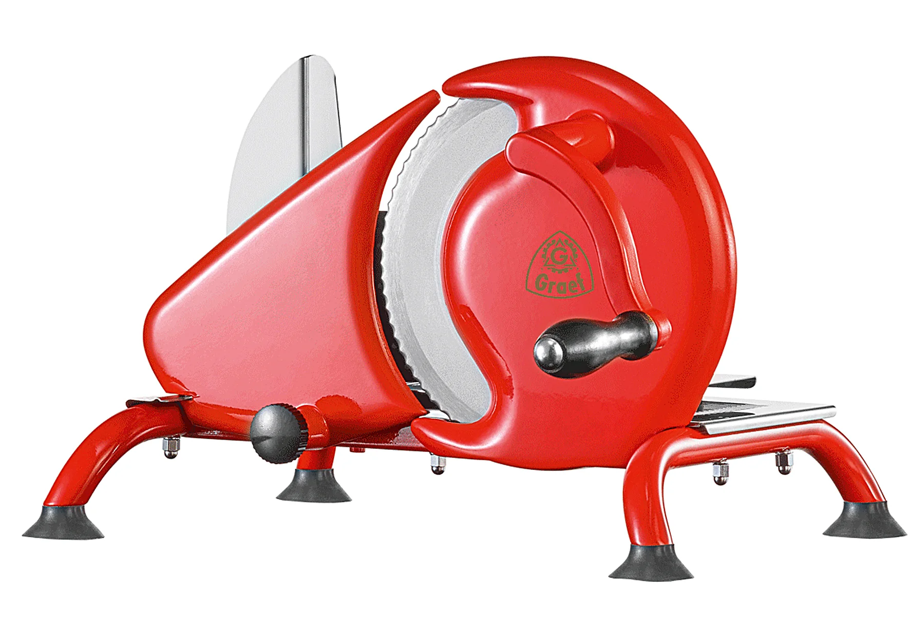 2025 Affettatrice H93 rossa rotonda 2 pezzi