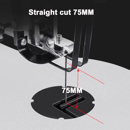HLGKBY Sega da Tavolo per la Lavorazione del Legno, Sega per Intaglio da 150 W Sega a Filo Macchina da Taglio Senza Polvere, Sega da traforo Multifunzionale, Regolazione della velocità Illuminazione : Amazon.it: Fai da te
