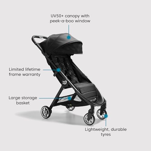 Passeggino compatto leggero City Tour2 Pitch Black : Amazon.it: Prima infanzia