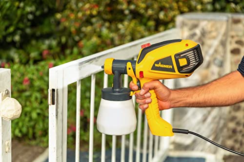 WAGNER Pistola a Spruzzo W 590 Flexio, per Vernici per Pareti (no farine minerali), Smalti e Velature, Ambiente Interno/Esterno, Resa 15 M² 6 Min, Capacità 1300 Ml/800 Ml, 630 W : Amazon.it: Fai da te