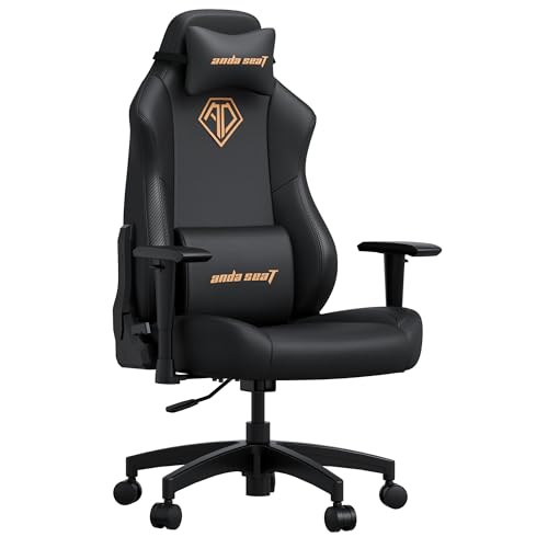 Anda Seat Kids Phantom 3 Sedia da Gioco per Bambini, Pelle PVC di Alta qualità, Nero, 5 10 Anni : Casa e cucina