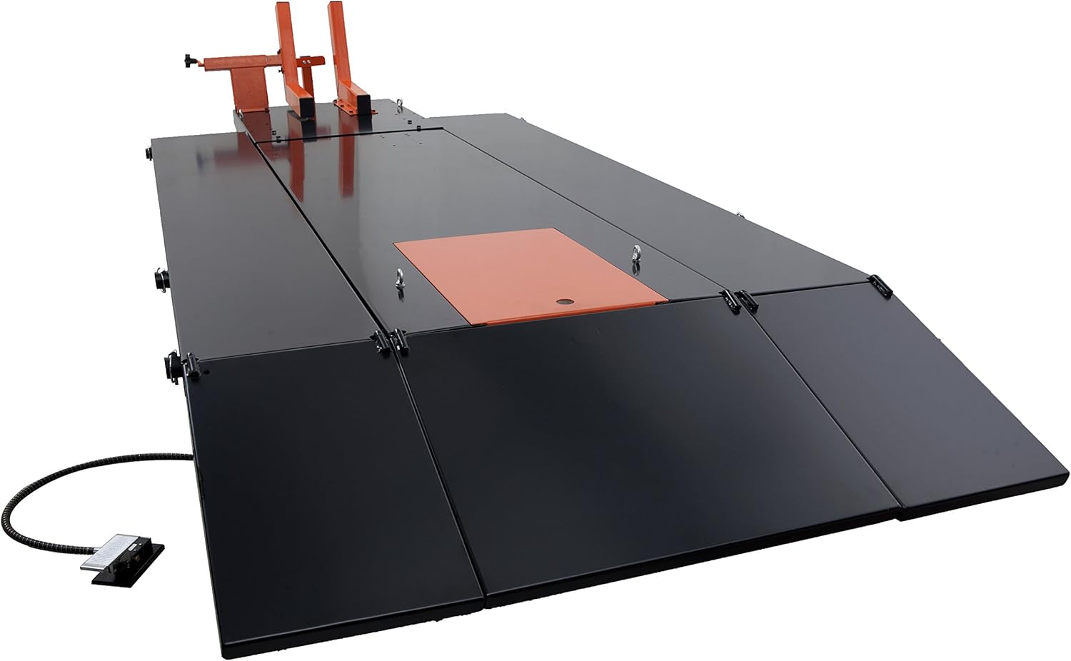 Tavolo elevatore pneumatico per moto e ATV da 1500 libbre - 48'' di larghezza con estensioni laterali, garanzia di 2 anni