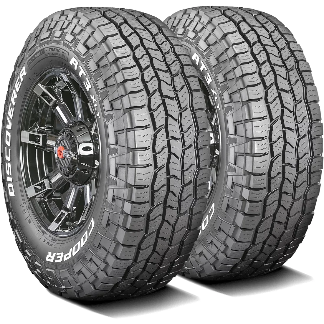 Coppia di 2 (DUE) pneumatici Cooper Discoverer AT3 XLT LT 285/75R16 126/123R E 10 Ply A/T All Terrain adatti a: Hummer H3 Base 2006-08, Hummer H3 Championship Series 2009