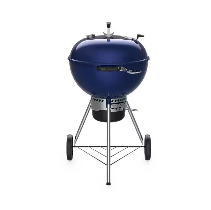 Weber Master-Touch GBS C-5750 Barbecue a Carbone 57 cm – Colore Deep Ocean Blue, Sistema Gourmet BBQ System