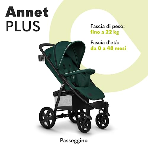 Lionelo Annet Passeggino pieghevole funzione