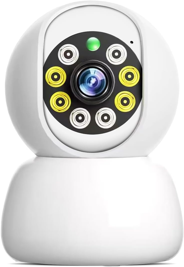 Dome Camera 1080P Wireless di sicurezza Smart Camera con 355° girevole a 95° per interni