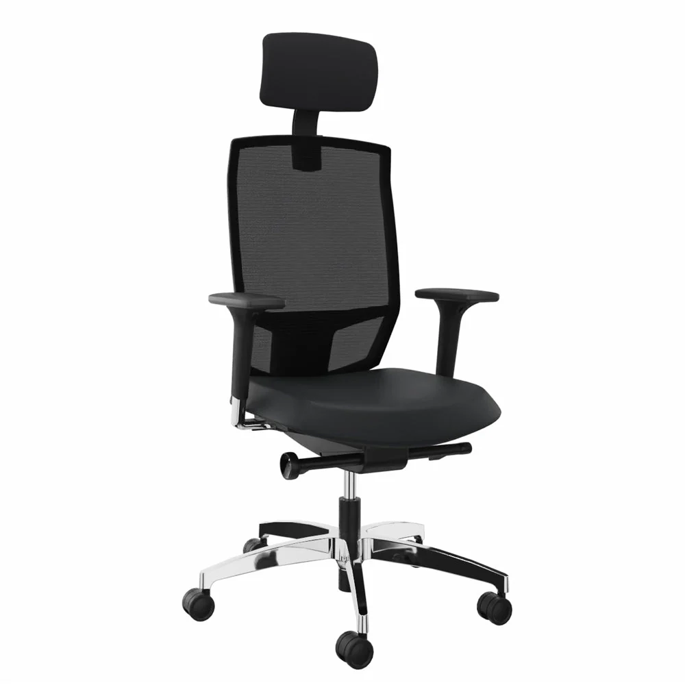 Sedia da ufficio ergonomica Dauphin @JUST EVO MESH AJ 5786 con poggiatesta – Configurabile