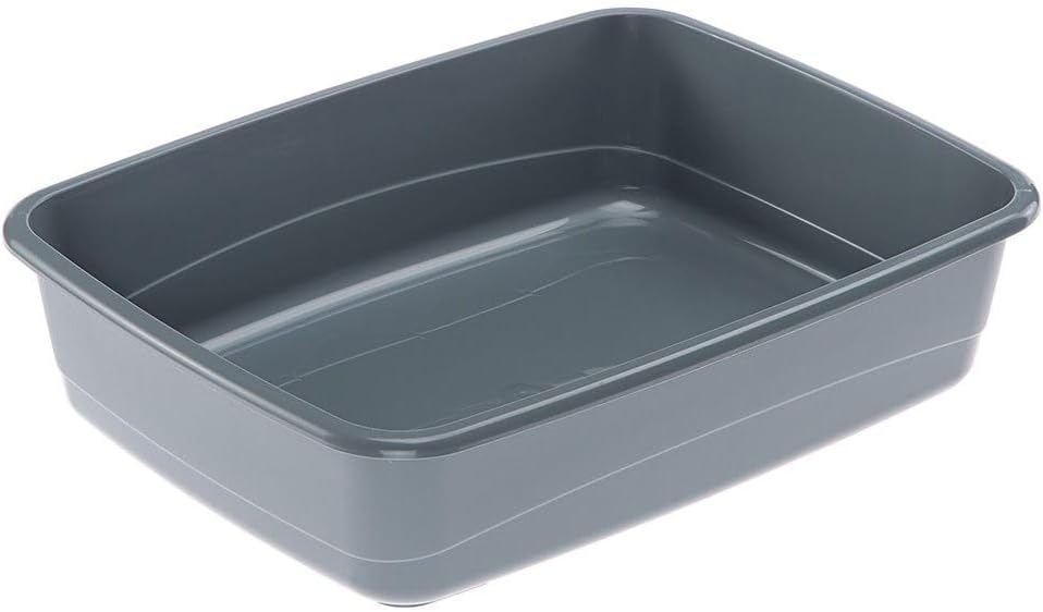 Ferplast Lettiera Igienica Toilette Aperta Gatto Gatti Nip 30 Cassetta Plastica 64,5 x 49,5 x 14cm