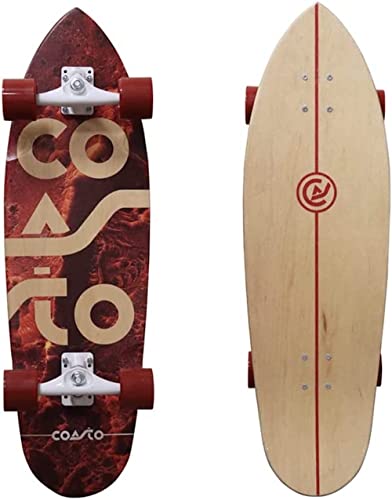 COASTO, Surfskate Coast Nova 33.5 "Coast, Sports and Leisure, Sports, Urban Sliding, Skateboarding, Skateboards e Caster Boards, Skateboards, SK Cnova33 : Sport e tempo libero