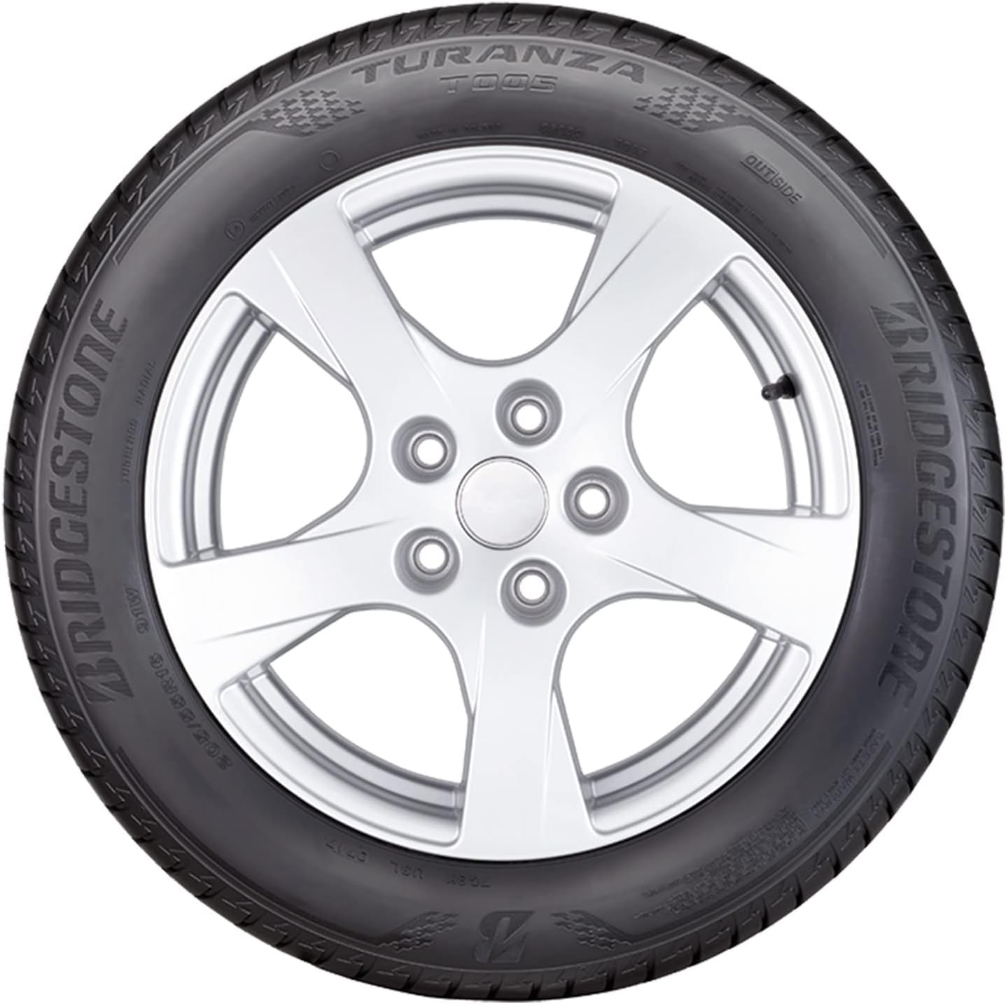 Bridgestone Turanza T 005 - 185/65R15 88T - Pneumatico Estivo
