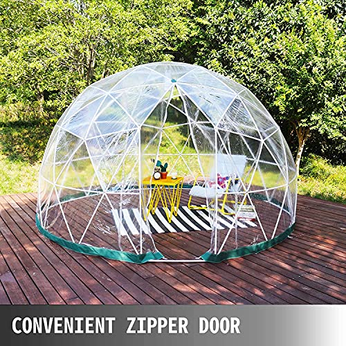 SONLED Bubble Tent Dome House, 3.6m / 12FT Tenda a Cupola a Igloo a Effetto Serra, Tenda da Giardino per 4 Stagioni all'aperto Tenda da Giardino Cupola da Giardino con Copertura in PVC, Porte : Amazon.it: Giardino e giardinaggio
