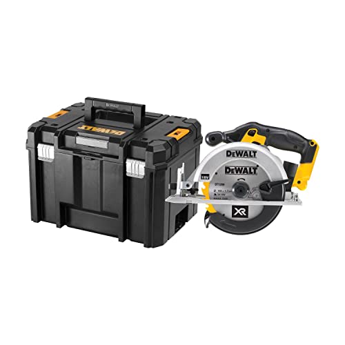 DeWalt DCS391NT XJ Sega circolare a batteria, in valigetta TSTAK senza batteria e caricabatterie, 18 volts : Amazon.it: Fai da te