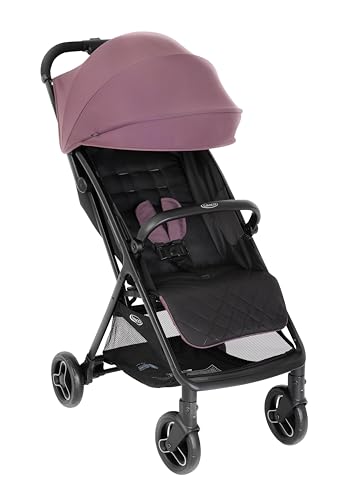 GRACO   Myavo Passeggino leggero con chiusura veloce e parapioggia   0 22 kg, dalla nascita fino a circa 4 anni, Mulberry : Amazon.it: Prima infanzia