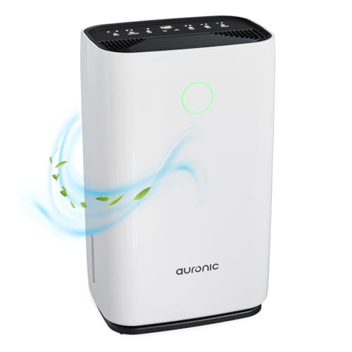 Auronic Deumidificatore Casa Muffa e Umidità Silenzioso   Deumidificatore Portatile   Deumidificatore Bagno   Deumidificatori   Deumidificatore Purificatore Aria   20 Litri Al Giorno : Amazon.it: Casa e cucina