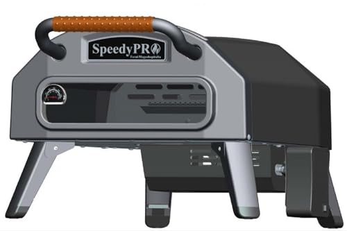 Forno per Pizza a Gas in Acciaio Pietra Rotante Automatica 500 gradi SpeedyPRO Forno da Esterno Portatile : Amazon.it: Giardino e giardinaggio