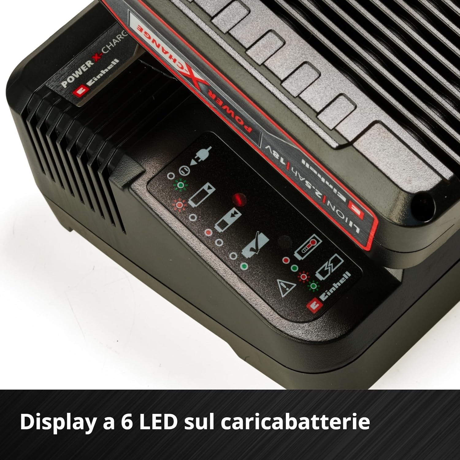 Einhell Tosaerba a batteria GE-CM 36/47 S HW Li Kit Power X-Change (36 V, 47 cm larghezza di taglio, 700 m²)