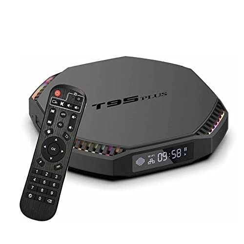 Android 11.0 Tv Box, T95 Plus Smart Tv Box Android 11 2.4g / 5g Wifi Rk3566 1000m 8k 8 Gb 64 Gb 32 Gb 4k Media Player Tvbox Set Top Box(Color:8 64g) : Elettronica