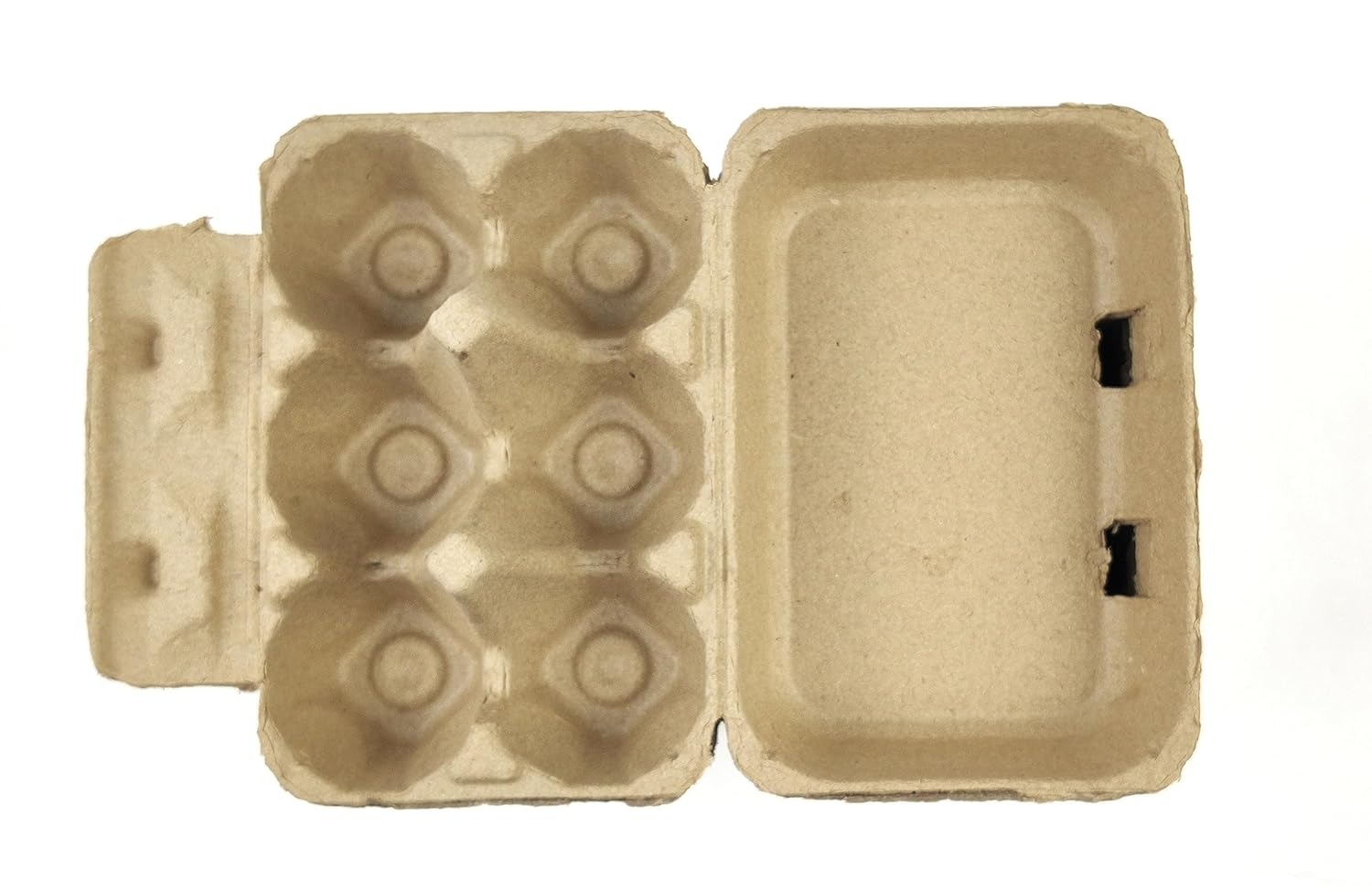 Azatemgo 40 confezioni di cartoni per uova, cartoni per uova in fibra di cellulosa, 6 vassoi per uova, cartoni per uova riutilizzabili solidi, contenitori per uova